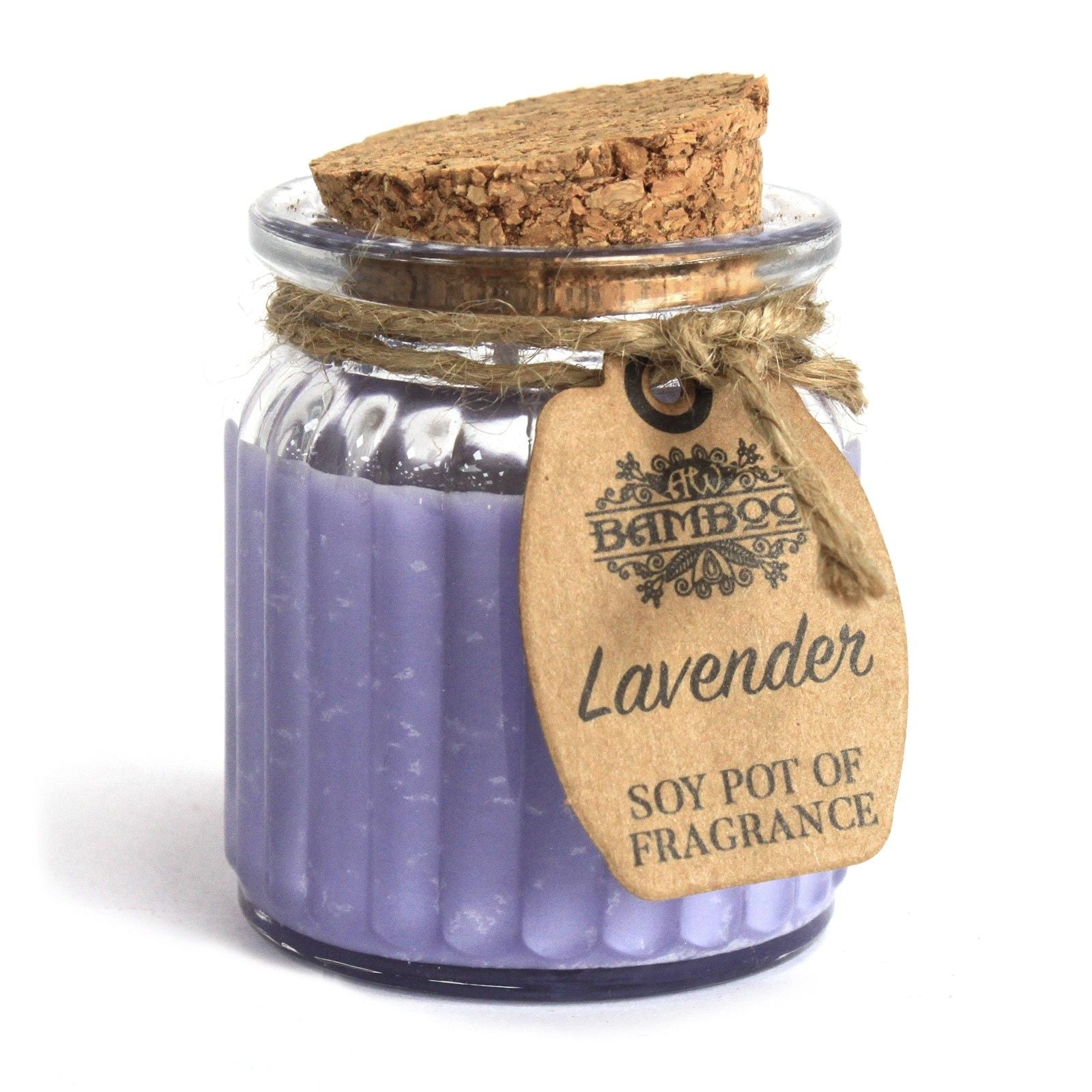 Lavender Soy Pot Fragrance Candle