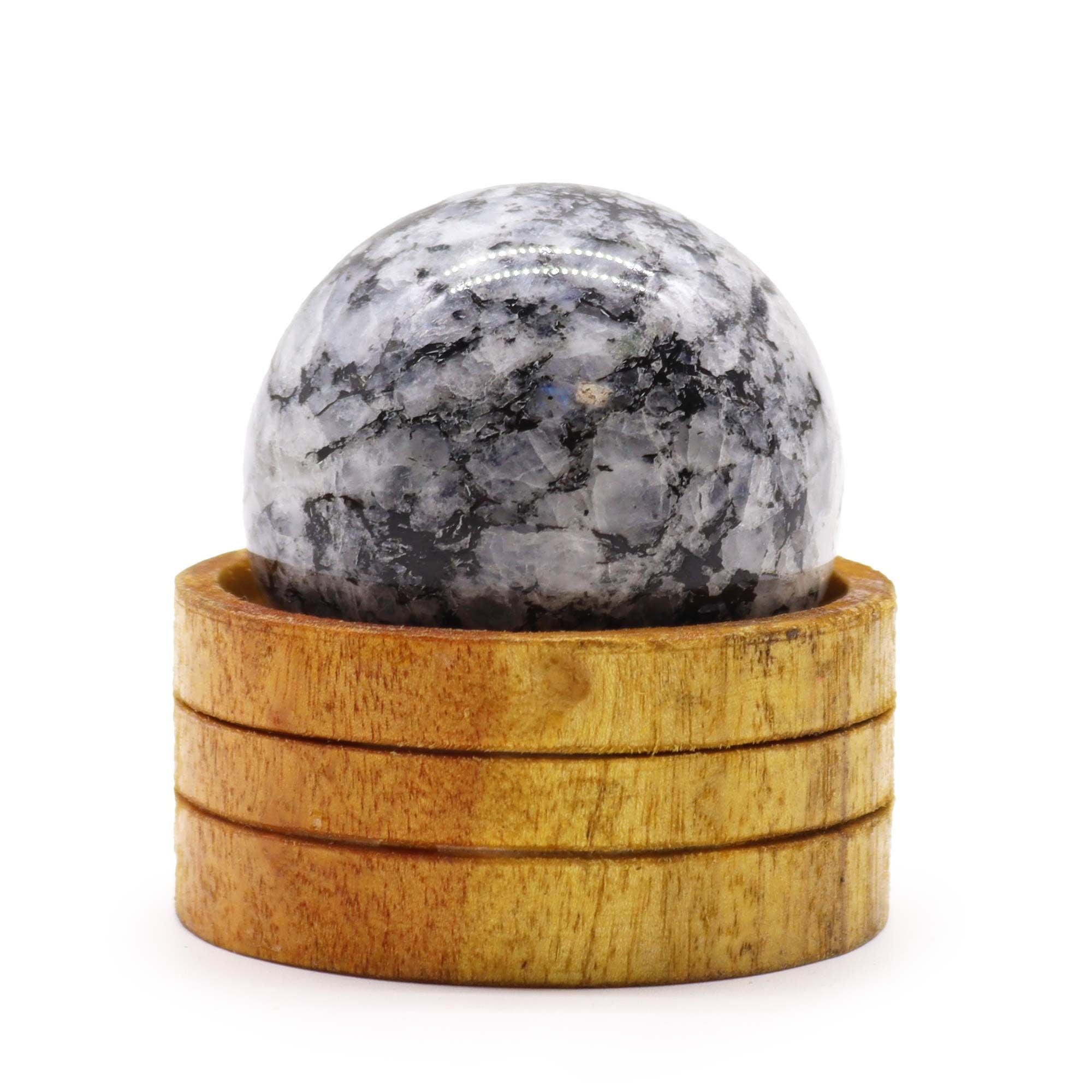 Gemstone Indian Moonstone Sphere 50mm