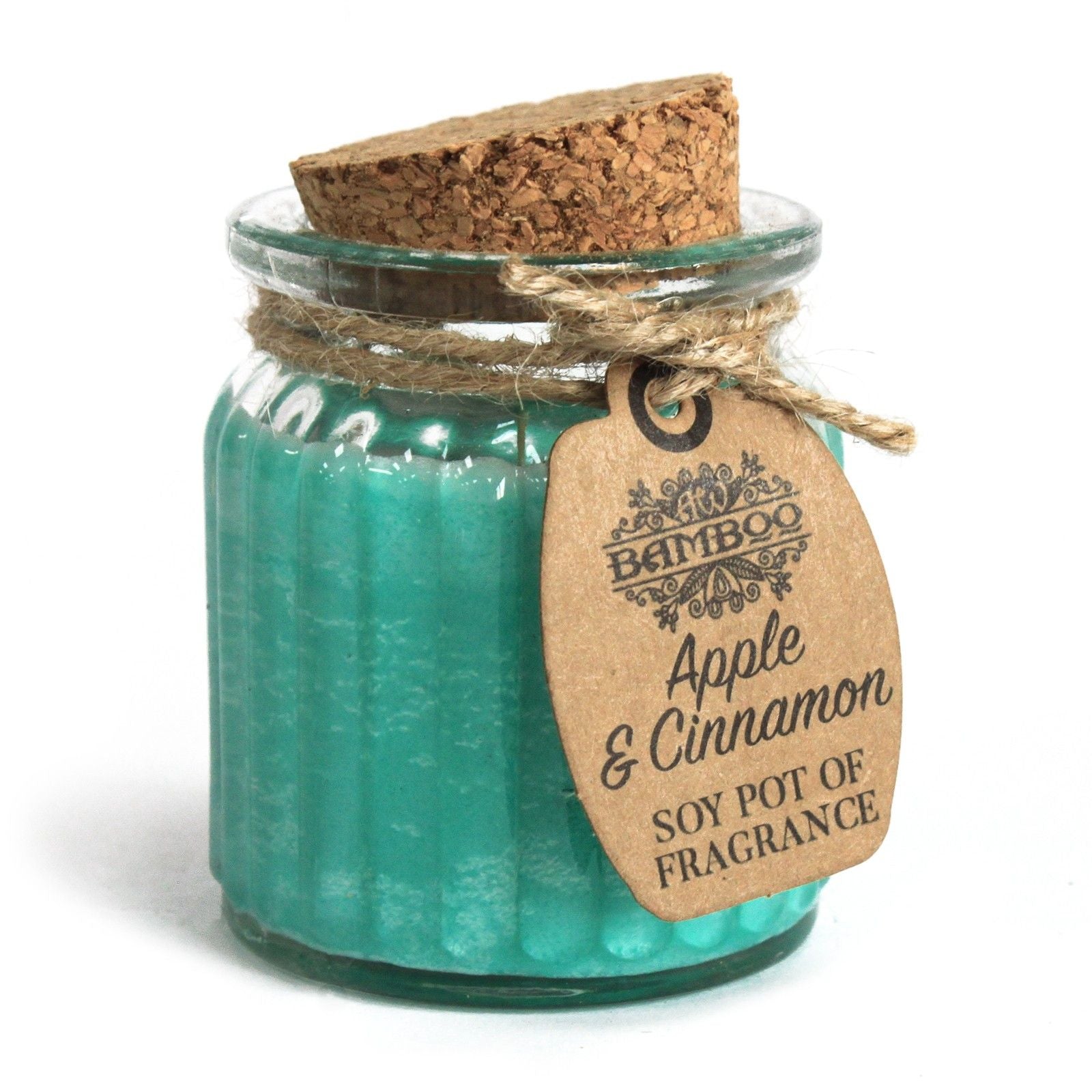 Apple & Cinnamon Soy Pot Fragrance Candle