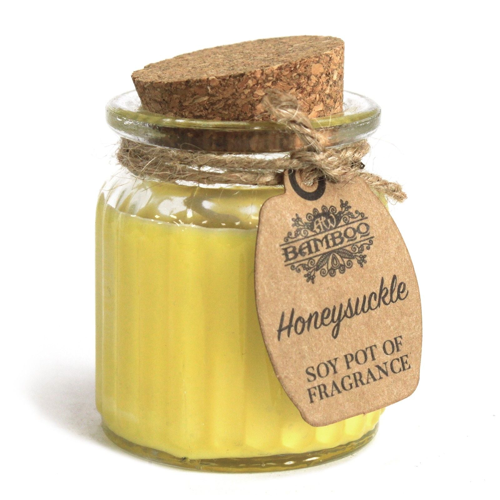 Honeysuckle Soy Pot Fragrance Candle