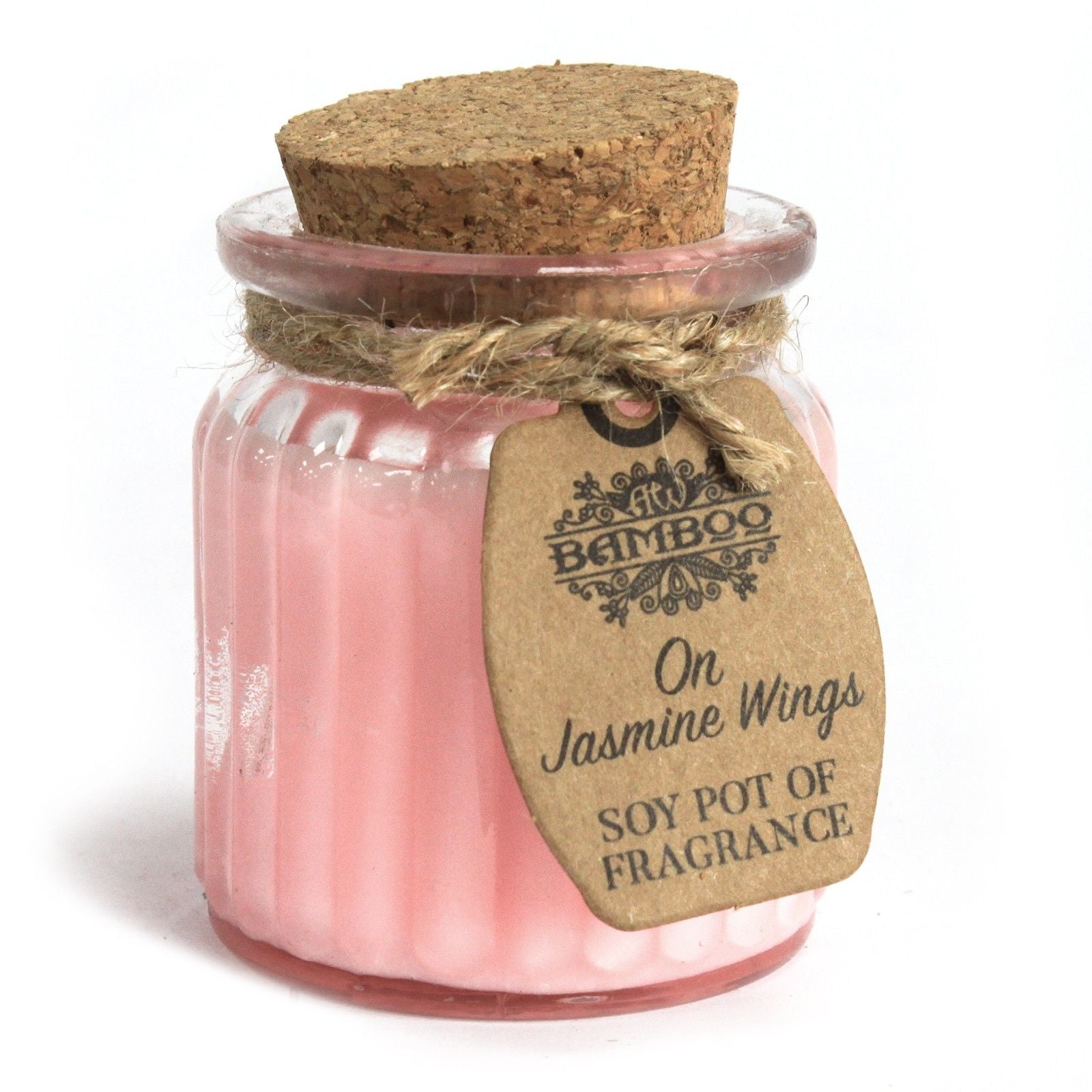 Jasmine Wings Soy Pot of Fragrance Candles